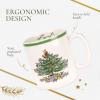 imageSpode Christmas Tree Individual Fruit Bowl  7 Inch Porcelain Oatmeal Salad Soup Cereal Breakfast Dessert Bowl  Durable Stackable Microwave ampamp Dishwasher Safe  Decorative Holiday DesignChristmas Tree Mug