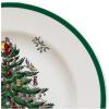 imageSpode Christmas Tree Individual Fruit Bowl  7 Inch Porcelain Oatmeal Salad Soup Cereal Breakfast Dessert Bowl  Durable Stackable Microwave ampamp Dishwasher Safe  Decorative Holiday Design4Piece Dinnerware Place Setting