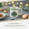 imageSpode Christmas Tree Individual Fruit Bowl  7 Inch Porcelain Oatmeal Salad Soup Cereal Breakfast Dessert Bowl  Durable Stackable Microwave ampamp Dishwasher Safe  Decorative Holiday DesignChristmas Tree Mug
