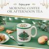 imageSpode Christmas Tree Individual Fruit Bowl  7 Inch Porcelain Oatmeal Salad Soup Cereal Breakfast Dessert Bowl  Durable Stackable Microwave ampamp Dishwasher Safe  Decorative Holiday DesignChristmas Tree Mug