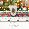 imageSpode Christmas Tree Latte Mug  22 Oz Holiday Coffee Cup for Tea Hot Cocoa and More  Classic Green Banded Christmas Tree Design  Dishwasher ampamp Microwave Safe Fine Earthenware Mug