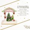 imageSpode Christmas Tree Miniature Christmas Village Figural Decoration LED Lighted Christmas Village Set Ceramic Holiday Decor  Dolomite Christmas Collectible for Indoor Display ChurchChristmas Carolers