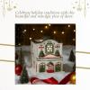 imageSpode Christmas Tree Miniature Christmas Village Figural Decoration LED Lighted Christmas Village Set Ceramic Holiday Decor  Dolomite Christmas Collectible for Indoor Display ChurchTheatre