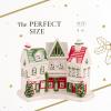 imageSpode Christmas Tree Miniature Christmas Village Figural Decoration LED Lighted Christmas Village Set Ceramic Holiday Decor  Dolomite Christmas Collectible for Indoor Display ChurchShoppes