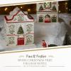 imageSpode Christmas Tree Miniature Christmas Village Figural Decoration LED Lighted Christmas Village Set Ceramic Holiday Decor  Dolomite Christmas Collectible for Indoor Display ChurchHotel