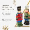 imageSpode Christmas Tree Nutcracker Salt and Pepper Shaker Set 2Piece Holiday Kitchen ampamp Table Dcor  Festive Home Accent Christmas GiftStocking Stuffer for Collectors ampamp Holiday Enthusiasts
