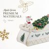 imageSpode Christmas Tree Rudolph Cookie Jar  11quot Dolomite Nostalgic Christmas Cookie Jar with Lid  Festive Candy Jar for Kitchen Counter Holiday Cookie Container ReindeerThemed Seasonal Home Decor