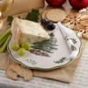 imageSpode Christmas Tree Sculpted Octagonal Platter  14Inch Holiday Serving Platter for Meats Cheeses and Desserts  Dishwasher and Microwave Safe Christmas Dinnerware with Iconic Tree DesignChristmas Tree Appetizer Plate with Cheese Knife