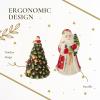 imageSpode Christmas Tree Tree and Gifta Salt and Pepper Shaker Set 2Piece Holiday Kitchen ampamp Table Dcor  Festive Home Accent Christmas GiftStocking Stuffer for Collectors ampamp Holiday EnthusiastsChristmas Tree Napkin Holder with Salt  Pepper Set
