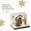 imageSpode Christmas Tree Tree and Gifta Salt and Pepper Shaker Set 2Piece Holiday Kitchen ampamp Table Dcor  Festive Home Accent Christmas GiftStocking Stuffer for Collectors ampamp Holiday EnthusiastsChristmas Tree Napkin Holder with Salt  Pepper Set