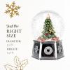 imageSpode Christmas Tree Winter Wonderland Snow Globe Plays Soothing Music  Durable Dolomite Personalized Collectible Great for Christmas Weddings Home DcorMusical Tree Snow Globe