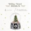 imageSpode Christmas Tree Winter Wonderland Snow Globe Plays Soothing Music  Durable Dolomite Personalized Collectible Great for Christmas Weddings Home DcorMusical Tree Snow Globe