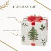 imageSpode Exclusive Holiday Collection Tree Bauble Ornament  Porcelain Christmas Tree Decoration ampamp Centerpiece Red Ribbon ampamp BlackWhite Check Wrap  Festive Keepsake for Gifting ampamp DisplayBox