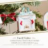 imageSpode Exclusive Holiday Collection Tree Bauble Ornament  Porcelain Christmas Tree Decoration ampamp Centerpiece Red Ribbon ampamp BlackWhite Check Wrap  Festive Keepsake for Gifting ampamp DisplayFireplace 2024