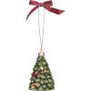 imageSpode Christmas Tree Figural Tree Bell Ornament Gold Dolomite Hanging Ornament Christmas Decoration