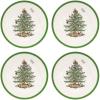 Christmas Tree Salad Plate Set
