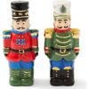 imageSpode Christmas Tree Nutcracker Salt and Pepper Shaker Set 2Piece Holiday Kitchen ampamp Table Dcor  Festive Home Accent Christmas GiftStocking Stuffer for Collectors ampamp Holiday Enthusiasts