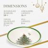 imageSpode Christmas Tree 16Piece Tartan Dinnerware Set Service for 4  Festive Holiday Tableware Collection with Plates Bowls Mugs  Porcelain Christmas Dinnerware  Microwave ampamp Dishwasher Safe