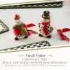 imageSpode Christmas Tree Black ampamp White Snowman Ornament Classic Holiday Ornaments Festive Hanging Decorations  Collectible Christmas Tree Ornaments for Home ampamp Holiday Decor Keepsake GiftSnowwoman