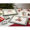 imageSpode Christmas Tree Collection Mug and Spoon Set 14Ounce Made of Porcelain Mugs for Coffee Milk Tea and Hot Cocoa Dishwasher and Microwave Safe Black and White 1798038Black and White