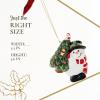 imageSpode Christmas Tree Drum Ornament Elegant Hanging Decoration for Christmas Trees  Holiday Home Accents ampamp Festive Ornament  Thoughtful Keepsake ampamp Gift for Friends ampamp Family0