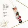 imageSpode Christmas Tree Drum Ornament Elegant Hanging Decoration for Christmas Trees  Holiday Home Accents ampamp Festive Ornament  Thoughtful Keepsake ampamp Gift for Friends ampamp Family1