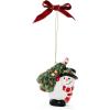 imageSpode Christmas Tree Drum Ornament Elegant Hanging Decoration for Christmas Trees  Holiday Home Accents ampamp Festive Ornament  Thoughtful Keepsake ampamp Gift for Friends ampamp Family0