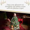 imageSpode Christmas Tree Figural Teapot  Festive 27 oz Christmas Teapot with Mistletoe Accents Peppermint Stripe Spout and Ribbon Handle  Decorative Dolomite Tea Pot for Holiday Tea Parties