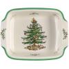 imageSpode Christmas Tree Large Rectangular Handled Dish Deep Baking Pan 15quot x 11quot  Dishwasher Safe Festive Tableware for Holiday Entertaining Christmas Serveware ampamp Seasonal Platters