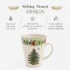 imageSpode Christmas Tree Mandarin Mug Measures 14Ounces 2022 Annual Mandarin Mug Holiday Coffee Mugs Cup for Tea Hot Cocoa and Coffee Dishwasher and Microwave Safe