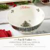 imageSpode Christmas Tree Revere Bowl  Checkered Exterior ampamp Holly Accents Festive Candy Dish or Snack Bowl with Sentiments Inside 6quot Porcelain  Dishwasher ampamp Microwave Safe Great for Gifting ampamp PartiesCheckered