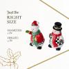 imageSpode Christmas Tree Snowman Salt and Pepper Shaker Set 2Piece Holiday Kitchen ampamp Table Dcor  Festive Home Accent Christmas GiftStocking Stuffer for Collectors ampamp Holiday Enthusiasts