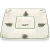 imageSpode Christmas Tree 12 Inch Square Porcelain Chip and Dip  Porcelain Serving Platter for Cheese Appetizers Chips Salsa  Dishwasher Safe  Ideal for Indoor ampamp Outdoor Holiday Entertaining