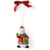 imageSpode Christmas Tree Black ampamp White Snowman Ornament Classic Holiday Ornaments Festive Hanging Decorations  Collectible Christmas Tree Ornaments for Home ampamp Holiday Decor Keepsake GiftSnowwoman