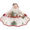 Christmas Tree Santa Dish