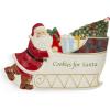 imageSpode Christmas Tree Sleigh Figural Cookies for Santa Platter  12Inch Holiday Serving Plate for Cookies Desserts and Treats  Dolomite Christmas Dinnerware and Dcor  Festive Holiday Gift