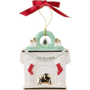 imageSpode Christmas Tree Collection Our Fist Home Fireplace Ornament 2022 Hanging Ornament Festive Holiday Dcor Keepsake 4 Inch Made of Dolomite