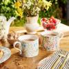 imageSpode Morris ampamp Co 12oz Mugs Set of 2 Pimpernel ampamp Forest Hare  Microwave ampamp Dishwasher Safe Elegant Porcelain Drinkware for Coffee Bar or Giftable Home Kitchen Mug Set Ideal for Coffee ampamp TeaBlackthorn  Golden Lily