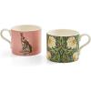 imageSpode Morris ampamp Co 12oz Mugs Set of 2 Pimpernel ampamp Forest Hare  Microwave ampamp Dishwasher Safe Elegant Porcelain Drinkware for Coffee Bar or Giftable Home Kitchen Mug Set Ideal for Coffee ampamp Tea
