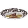 imageSpode Woodland Oval Fluted Dish with Pheasant Design  145 Inch Large Serving Platter  Serving Tray for Events Dinner Parties and Thanksgiving  Microwave and Dishwasher Safe