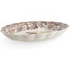 imageSpode Woodland Oval Fluted Dish with Pheasant Design  145 Inch Large Serving Platter  Serving Tray for Events Dinner Parties and Thanksgiving  Microwave and Dishwasher Safe
