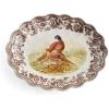 imageSpode Woodland Oval Fluted Dish with Pheasant Design  145 Inch Large Serving Platter  Serving Tray for Events Dinner Parties and Thanksgiving  Microwave and Dishwasher Safe