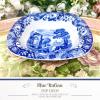 imageSpode Blue Italian 5Inch Dip Dish  Porcelain Appetizer Bowl with Traditional Oriental Pattern Blue ampamp White Accent  Tableware for Serving Sauces Tapas Small Bites  Great for Gifting ampamp Parties