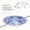 imageSpode Blue Italian Ascot Cereal Bowl Set of 48Inch Earthenware Bowls with Oriental Design Dishwasher ampamp Microwave Safe Tableware for Breakfast Soup Rice Dessert  Blue ampamp White Dinnerware