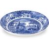 imageSpode Blue Italian Pasta Bowl Set of 49 Inch Shallow Earthenware Serving Bowls with Oriental Border Design  Asian Style Tableware for Salad Pasta Noodles Shared Side Dishes