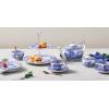 imageSpode Blue Italian Teacup and Saucer Set of 4Modern