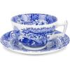 imageSpode Blue Italian Teacup and Saucer Set of 4Modern