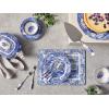 imageSpode Blue Italian Teacup and Saucer Set of 4Modern
