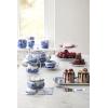 imageSpode Blue Italian Teacup and Saucer Set of 4Modern