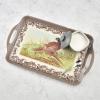 imagePimpernel Decorative Melamine Rectangular Serving Tray  1525quot x 65quot Durable Lightweight Platter for Snacks Drinks Coffee ampamp Appetizers Ideal for Dining Kitchen Bar ampamp Entertaining189 x 116 x 1